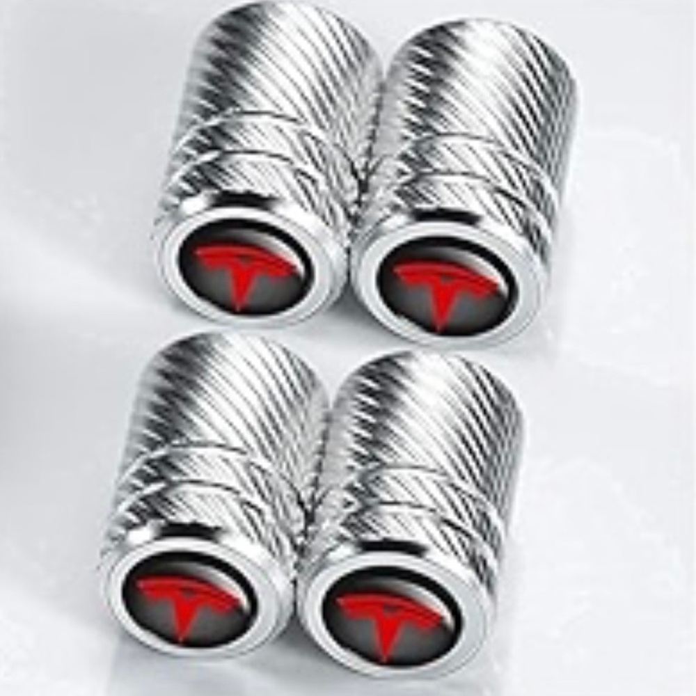 Tesla Tire Air Valve caps - 4pcs